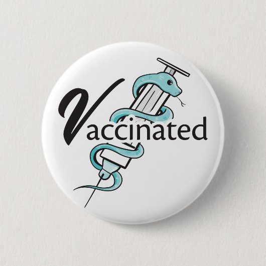 geimpft button (Vorderseite)