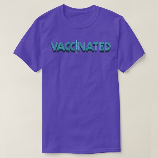 geimpft T-Shirt (Design vorne)