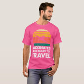 geimpft und reisebereit T-Shirt (Vorne ganz)