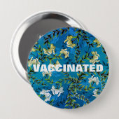 Geimpfte Coronavirus-Pandemie Button (Vorne & Hinten)