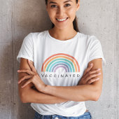 Geimpfter Regenbogen | Covid Coronavirus Vaccine Tri-Blend Shirt