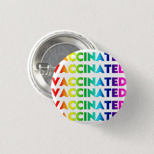 Geimpftes Schwulenmuster mit Lgbtq Button