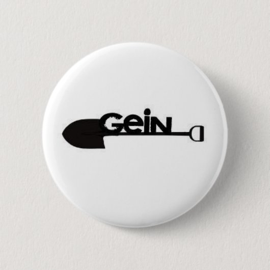 gein Schaufellogo Button (Vorderseite)