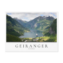 Geiranger Fjord in Norwegen