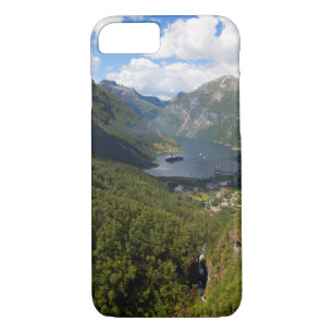 Geiranger Fjord Landschaft, Norwegen Case-Mate iPhone Hülle