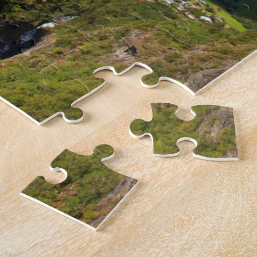 Geiranger Fjord Landschaft, Norwegen Puzzle (Seite)