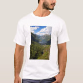 Geiranger Fjord Landschaft, Norwegen T-Shirt (Vorderseite)