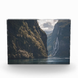 Geiranger Fjord Norwegen Fotoblock
