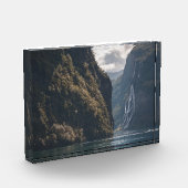 Geiranger Fjord Norwegen Fotoblock (Links)