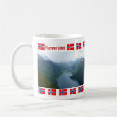 Geiranger Fjord, Norwegen Kaffeetasse (Links)