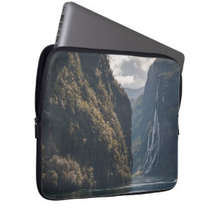Geiranger Fjord Norwegen Laptopschutzhülle