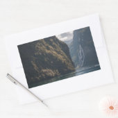 Geiranger Fjord Norwegen Rechteckiger Aufkleber (Umschlag)