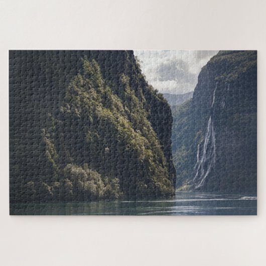 Geiranger Fjord Puzzle (Horizontal)