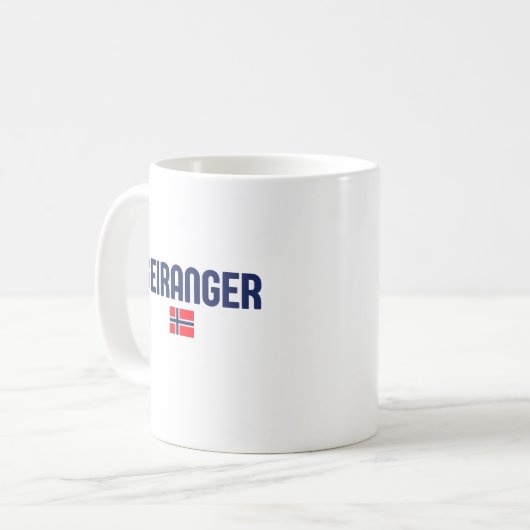 GEIRANGER Norwegen Kaffeetasse (Vorderseite Links)