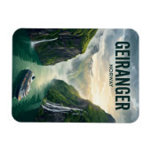 Geirangerfjord-Kreuzfahrt Norwegen Magnet (Horizontal)