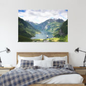 Geirangerfjord-Leinwand Leinwanddruck (Insitu (Schlafzimmer))