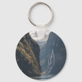 Geirangerfjord Norwegen Schlüsselanhänger (Vorderseite)