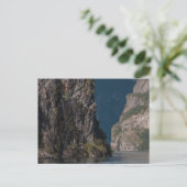 Geirangerfjorden Norwegen Postkarte (Stehend Vorderseite)