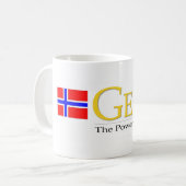 GeirPower Logo-Tasse Kaffeetasse (Vorderseite Links)