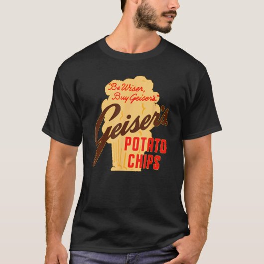 Geiser's Potato Chips Design T-Shirt (Vorderseite)