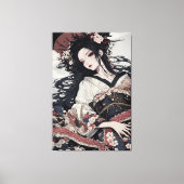 Geisha 071429 leinwanddruck (Vorderseite)