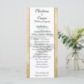 Geisha, 25 4x9 Hochzeitsprogramm Programm (Stehend Vorderseite)