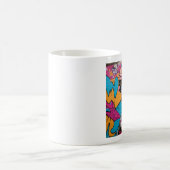 Geisha and Sakura: Japanese-Inspired Art Kaffeetasse (Mittel)