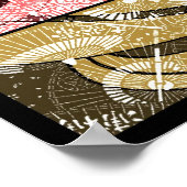 Geisha Art Poster (Ecke)