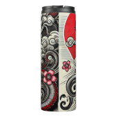 Geisha Art Stainless Steel Tumbler Thermosbecher (Rückseite)