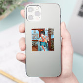 Geisha Aufkleber (Telefon)