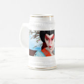 Geisha Bierglas (Vorderseite Links)