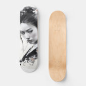 Geisha Black Ink Skateboard (Vorderseite)