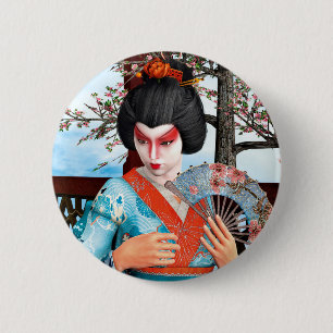 Geisha Button