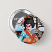 Geisha Button (Vorne & Hinten)