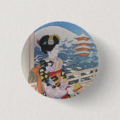 Geisha Button (Vorderseite)