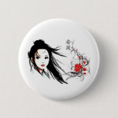 Geisha Button (Vorderseite)