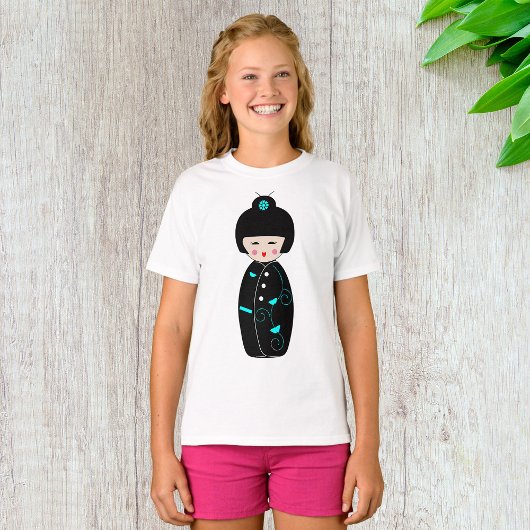 Geisha Cartoon Girls T - Shirt