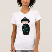 Geisha Cartoon Womens T - Shirt (Vorderseite)
