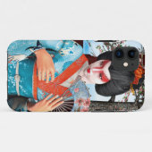 Geisha Case-Mate iPhone Hülle (Rückseite (Horizontal))