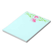 Geisha & Cherry Blossoms Notizblock (Rotiert)