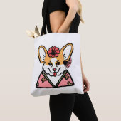 Geisha Corgi Dog Lover Welsh Tasche (Von Nahem)