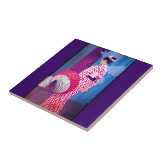 Geisha Dance Fliese (Seite)