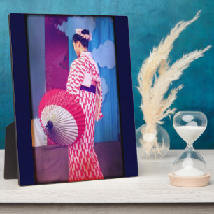 Geisha Dance Fotoplatte