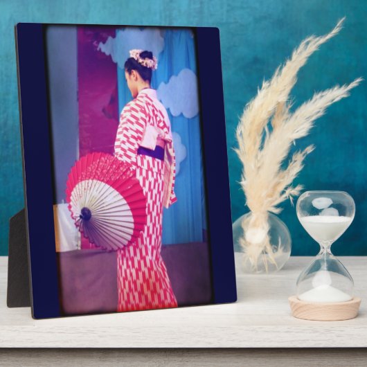 Geisha Dance Fotoplatte (Seite)