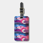 Geisha Dance Gepäckanhänger (Vorderseite vertikal)