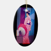 Geisha Dance Keramikornament (Rechts)