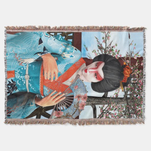 Geisha Decke (Vorderseite)