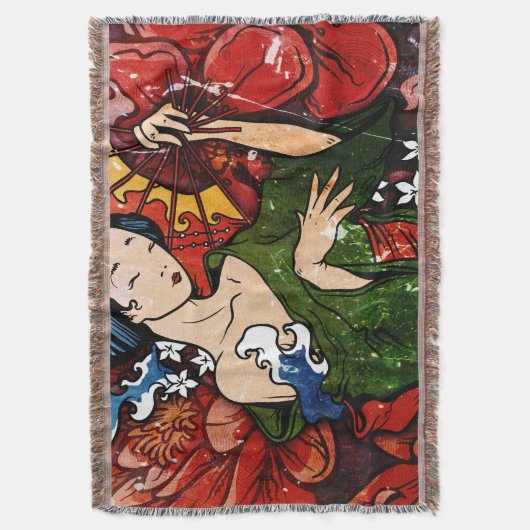 Geisha Decke (Vorderseite Vertikal)