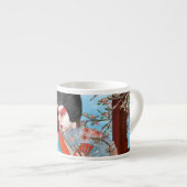 Geisha Espressotasse (Vorderseite Rechts)