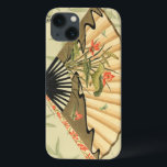 Geisha-Fan mit Blätter und Blumendruck Case-Mate iPhone Hülle<br><div class="desc">Dieser schöne Druck hat einen Geishafan,  der vorstehend gegen einen Hintergrund des sich hin- und herbewegenden Blätter gekennzeichnet wird. Der Fan hat auch ein reizendes und stilvolles Blumenmuster auf ihm. Fans der asiatischen Kunst sollten dieses ihrer Sammlung hinzufügen!</div>